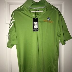 Adidas golf shirt. Grande dunes golf course .